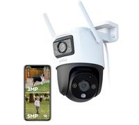 Imou 2-in-1 4K Dual-Lens Outdoor Security Camera with Human/Auto Detection