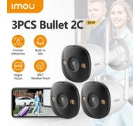 IMOU 3PCS Bullet 2C 5MP Wifi Camera Weatherproof AI Human Detection Outdoor Surveillance IP Camera Wholesale