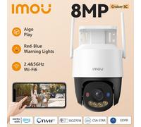 IMOU 8MP IP Camera WIFI Outdoor CCTV PTZ Smart Home Security 4K POE Full color