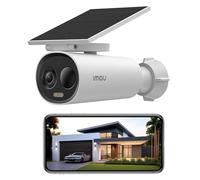 Imou Cell 3C All-In-One, 2K/3MP, Outdoor Pan & Tilt Smart Wi-Fi Rechargeable Battery Security Camera with Solar Panel