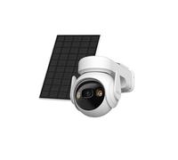 IMOU Cell PT Lite Kit, 2K/3MP, Outdoor Pan & Tilt Smart Wi-Fi Rechargeable Battery Security Camera with Solar Panel