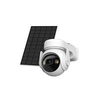 IMOU Cell PT Lite Kit, 2K/3MP, Outdoor Pan & Tilt Smart Wi-Fi Rechargeable Battery Security Camera with Solar Panel