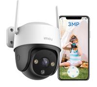 Imou Cruiser SE+ 2K Camera, Outdoor Security Camera for Home, WiFi CCTV for Home, Surveilliance with 360° Coverage, Human/Motion Detection, Smart Night Vision, IP66, Two-Way Talk, Alexa
