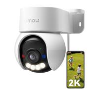 Imou Outdoor Camera, 2K Security Camera Wireless with 2.4/5 GHz Wi-Fi 6, Color Night Vision, AI Human & Vehicle Detection, IP65 Weatherproof, Siren & 2-Way Audio, Works with Alexa