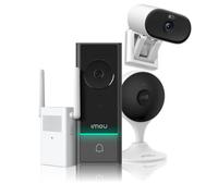 Imou Smart Home Camera and Doorbell Bundle, none