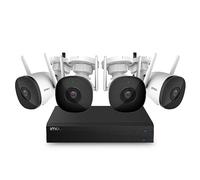 IMOU Wireless Security Camera System 4-Channel 1TB Wi-Fi NVR with 4 Bullet 2 Cameras Clear