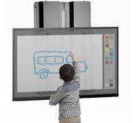 iMount ACBL44B BalanceLift Wall Mount for Interactive LED/LCD Touch Screens and Whiteboards Weigh 23-40 Kg, Sliding height adjustment with 2 fingers