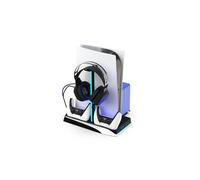 IMP Gaming DLX LED Twin Charging Tower With Cooling Fans & Game Storage (PlayStation 5)