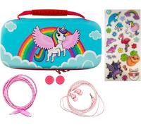 IMP Nintendo Over The Rainbow Unicorn Protector Accessory Kit (7 in 1) NEW
