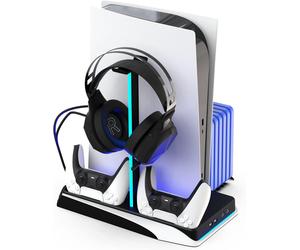 iMP Tech DLX Multi-Function LED Charging Tower PS5