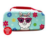 iMP Tech Llama Protective Carry Case for Nintendo Switch Lite, Hard Shell, Multicoloured