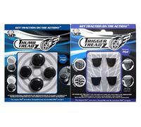 iMP - Trigger Treadz - Trigger Grips (4pcs) + Thumb Grips (4pcs) - Black (PS4)