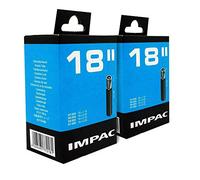 Impac 2 Pack Cycle Tubes 18" Schrader Valve (Car Type Valve) - 18 x 1.75-2.25 (47-355/57-355)