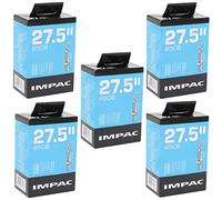 Impac 27.5" x 1.75-2.35 Mountain Bike Inner Tubes - Presta Valve (Pack of 5)