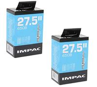 Impac 27.5" x 1.75-2.35 Mountain Bike Inner Tubes - Presta Valve (Pair)
