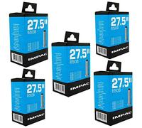 Impac 27.5" x 1.75-2.35 Mountain Bike Inner Tubes - Schrader Valve (Pack of 5)