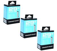 Impac 29" x 1.75-2.35 Mountain Bike Inner Tubes - Schrader Valve (Pack of 3)