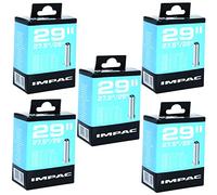 Impac 29" x 1.75-2.35 Mountain Bike Inner Tubes - Schrader Valve (Pack of 5)