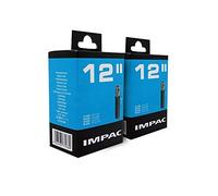 Impac 2pk Cycle Tubes 12" - Schrader Valve - 12 x 1.75-2.10 (203 47-62) - Kids Bikes/Prams/Buggies