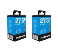 Impac 2pk Cycle Tubes 27.5" (650b) Presta Valve 27.5 x 1.50-2.35/40-584 - 60-584 for Mountain bikes