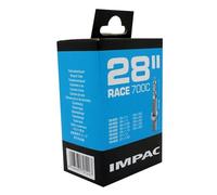 Impac SV28 Race 700x20/28 60mm Valve (427/213) 700c Presta Valve Bike Inner Tube Single