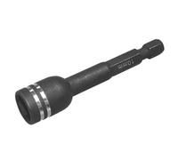 Impact 1/4" HEX NUT Driver 10MM X 65MM, Black Oxide, High Impact-Resistance, Long Life Time, 1 in Pack
