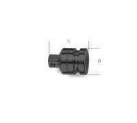 Impact Adaptor, 1/2" Female to 3/8" Male Drives, 37.5mm - Beta Tools 720/15