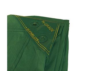 Impact and tear resistant tarp lldpe waterproof tarpaulin -premium Linear Low-Density Polyethylene in forest green (3m x 3m)