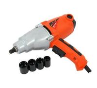 Neilsen JOBSITE 5pc Impact Gun Ratchet Wrench Set 1/2" Drive 1010W 17,19,21,22mm 450nm Torque