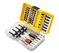 Impact Driver Bit Set, 42-Piece S2 Steel, 1/4" Hex Shank