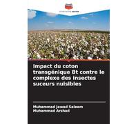 Impact du coton transgénique Bt contre le complexe des insectes suceurs nuisibles