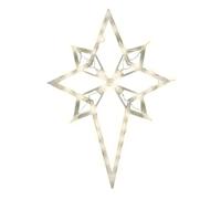 Impact Innovations 22" Lighted Star of Bethlehem Christmas Window Silhouette Decoration ASIN: B000WZL5GQ View on Amazon, Cross