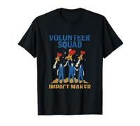Impact Maker Volunteer Squad Community Design T-Shirt