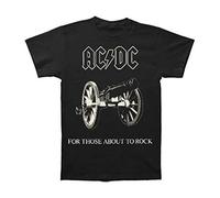 Impact Men's AC/DC for Those About to Rock T-Shirt - Black - Medium