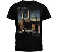 Impact Men's Pink Floyd Animals Short Sleeve T-Shirt - Black - Medium