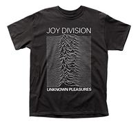 Impact Merchandising Joy Division Unknown Pleasures Adult tee, Black, S