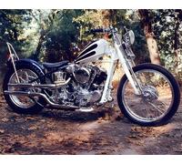 Impact Posters Gallery Knucklehead Harley Davidson Vintage Motorcycle Bike Wall Decor Art Print Poster Picture (16x20)
