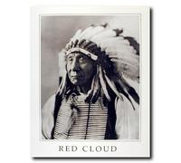 Impact Posters Gallery Native American Wall Decor Indian Chief Red Cloud Colorado Art Print Poster (16x20)
