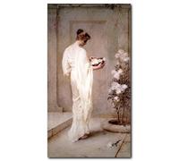 Impact Posters Gallery Wall Decor Victorian Lady with Flowers Divinely Fair Victorian Art Print Poster (16x20)