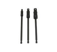 Impact Quick Locking Socket Adaptor Set 150mm 3pc - Laser 7779 New