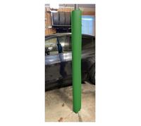 Impact-Resistant Garage Pole Protector Padding, Weatherproof Column Wraps for Basketball Hoops, Awning & Playground Posts - Green H 180cm/6', Dia 25cm