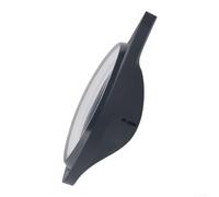 Impact-Resistant Metal Lens Cover for Tesla Model Y for juniper 2025 Red | 9H tempered glass, scratch resistant, clear vision, for fsd compatible, easy clean surface(Black)