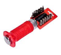 Impact screwdriver set soft grip 13-piece left and right