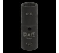 Sealey SX1819 Impact Socket 1/2inSq Drive Double Ended 18.5-19.5Mm