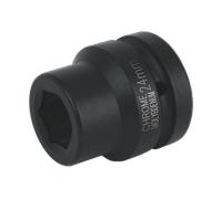 Impact Socket 24mm 1"Sq Drive - Sealey IS124 New