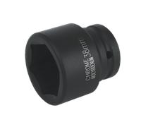 Impact Socket 38mm 3/4"Sq Drive - Sealey IS3438 New
