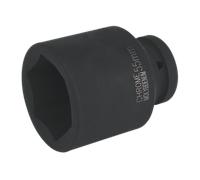 Impact Socket 55mm Deep 1"Sq Drive - Sealey IS155D New