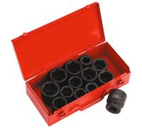 Impact Socket Set 13pc 3/4"Sq Drive Metric/Imperial