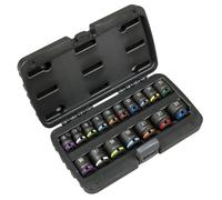 Sealey Premier Impact Socket Set AK68218 3/8" Sq Drive 17pc