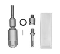 Impact Wrench To Electric Hammer Adapter High Carbon Steel Heavy Duty Professional Tool Converter For Concrete Brick Drilling 3.94 Inch With Storage Box